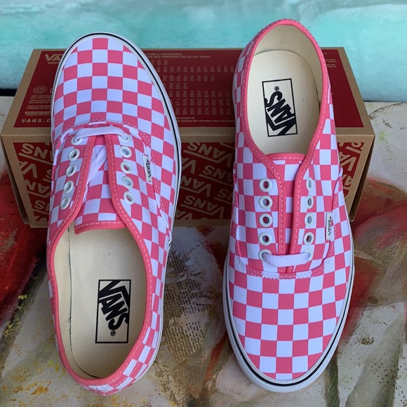 VANS AUTHENTIC CHECKERBOARD PINKLMND/TRWHT WMNS - Picture 4 of 16